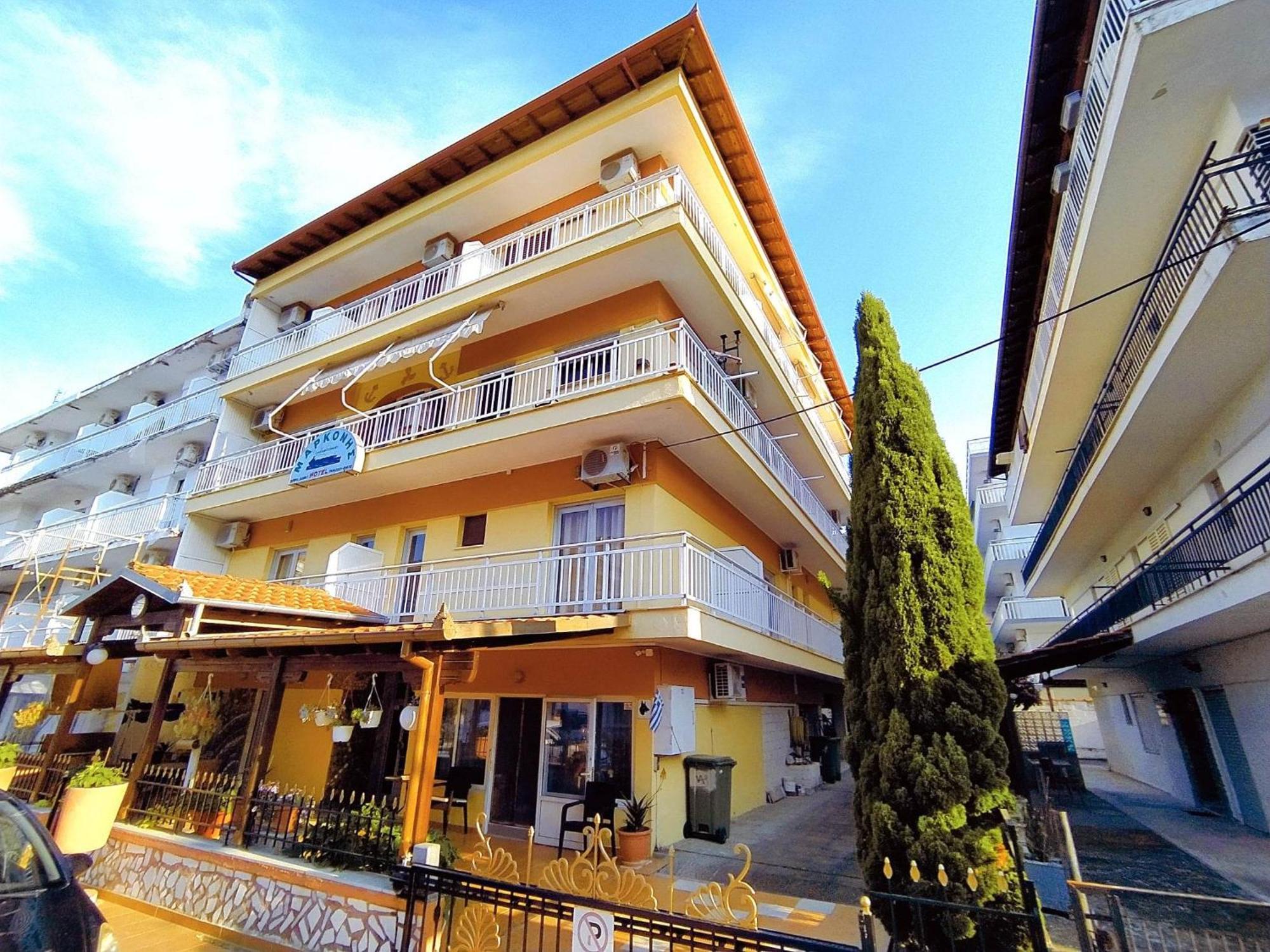 Μαρκονησ Hotel Paralia Katerinis Bagian luar foto